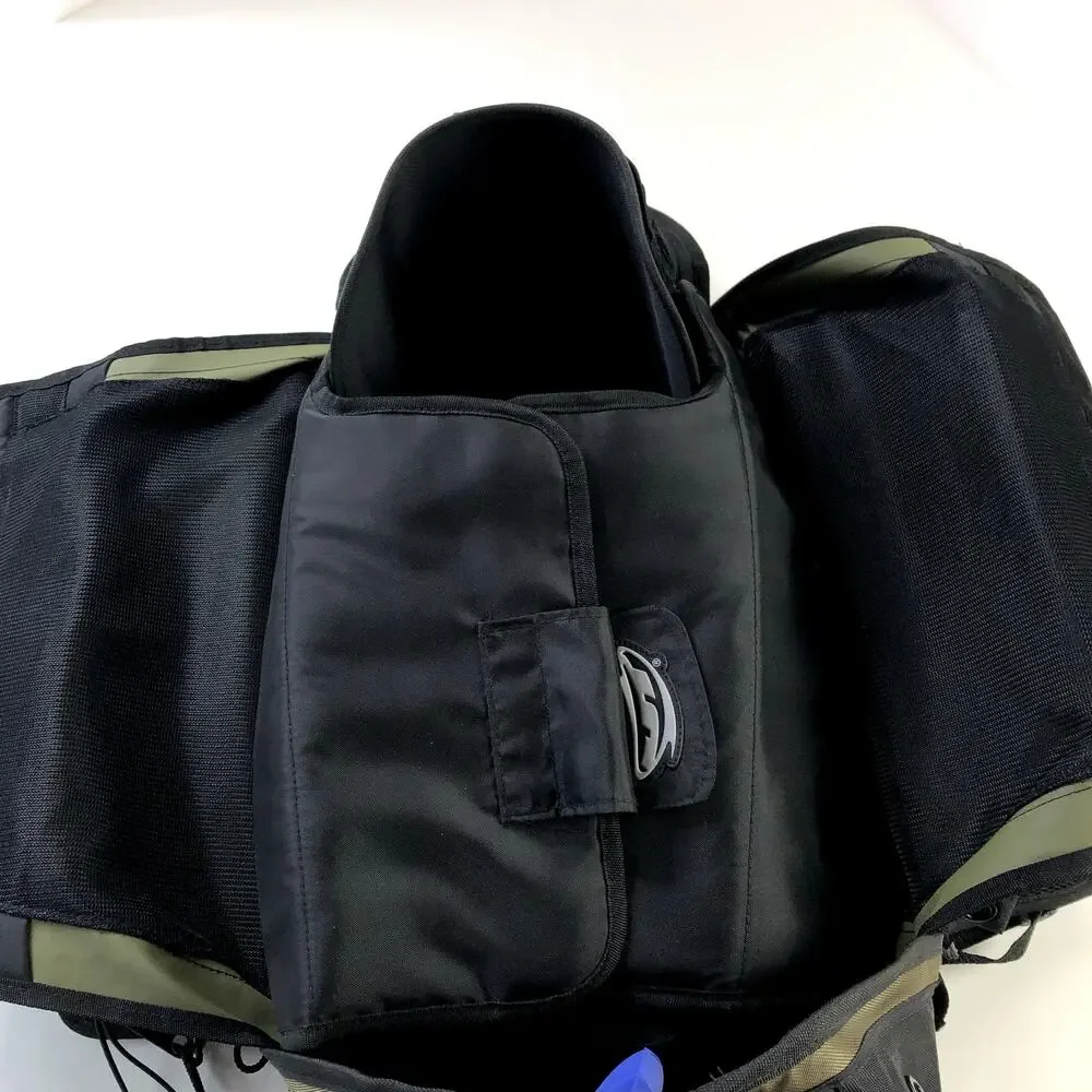 JT PAINTBALL GEAR Green / BLACK BACKPACK CARRY BAG EQUIPMENT CASE MINT